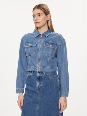 Tommy Jeans Tommy Jeans Τζιν μπουφάν Claire DW0DW17656 Μπλε Regular Fit