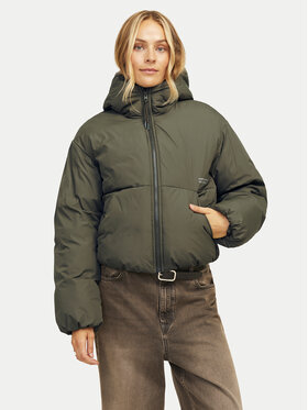 JJXX JJXX Télikabát Olly 12258743 Zöld Regular Fit