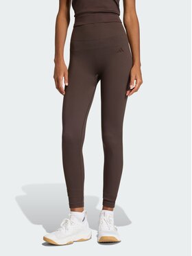 adidas adidas Legginsy 151341 Brązowy Fitted Fit