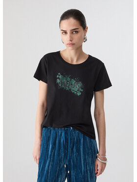 Liu Jo Liu Jo T-shirt TF6238JS003L9573 Nero Regular Fit