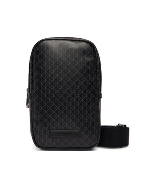 Calvin Klein Calvin Klein Мъжка чантичка Emblem Aop Coated Square Sling LV04D3335G Черен