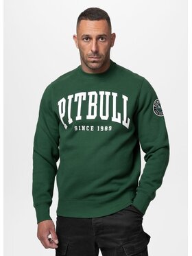 PITBULL PITBULL Bluza NORTON Zielony Regular Fit
