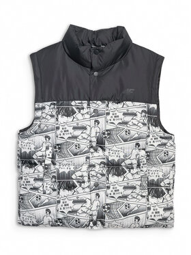 4F 4F Γιλέκο OUTERWEAR Λευκό Oversize