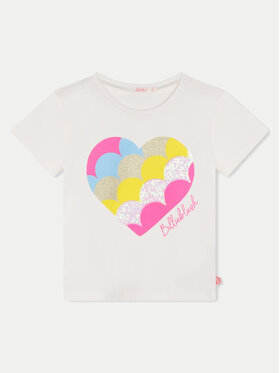 Billieblush Billieblush Футболка U20482 Écru Regular Fit