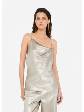 Liu Jo Liu Jo Top CF5281T002AV9567 Oro Regular Fit