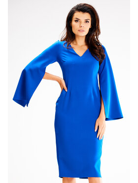 Awama Awama Abito da sera A596 Blu Basic Fit