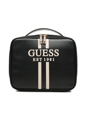 Guess Guess Kozmetická taštička Mildred (S) Travel TWS896 20450 Čierna
