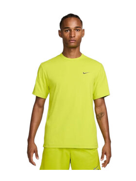 Nike Nike T-Shirt Hyverse Żółty Regular Fit