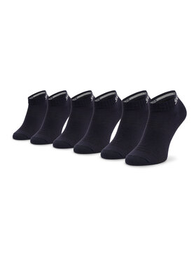 Skechers Skechers Set di 3 paia di calzini corti unisex SK43022 Blu scuro