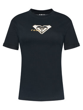 Roxy Roxy T-Shirt Oceanregular ERJZT06078 Μαύρο Regular Fit