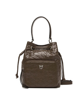 PINKO PINKO Geantă Cargo Bucket Al 25-26 PLTT 105112 A2JC Maro