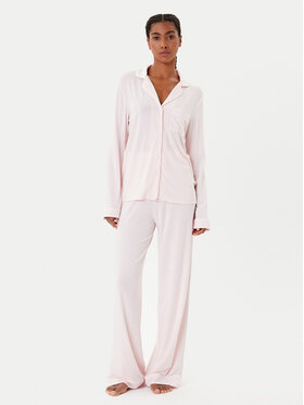 Guess Guess Pidžama O4BX07 KCIN2 Rozā Regular Fit