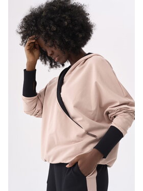 blue shadow blue shadow Bluza Alameda BS Beżowy Standard Fit