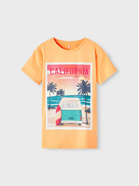 NAME IT NAME IT T-shirt 13221054 Narančasta Regular Fit