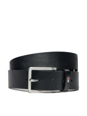 Tommy Hilfiger Tommy Hilfiger Ζώνη Ανδρική Oliver Adj 3.5 AM0AM13020 Μαύρο