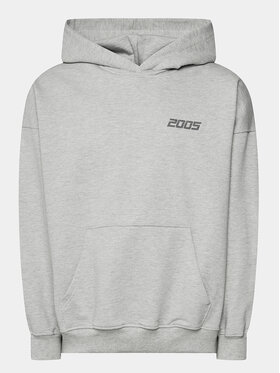 2005 2005 Mikina basic Šedá Oversize