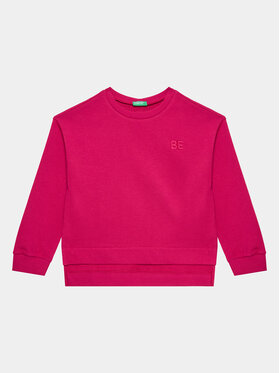 United Colors Of Benetton United Colors Of Benetton Majica dugih rukava 3J68C10E1 Ružičasta Relaxed Fit
