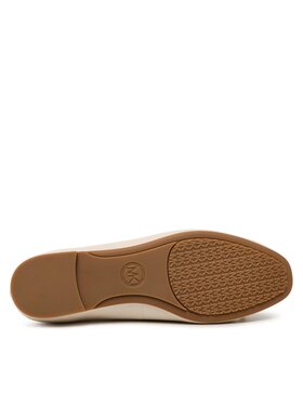 MICHAEL Michael Kors Balerinke Nori Flat 40F3NRFP1L Écru