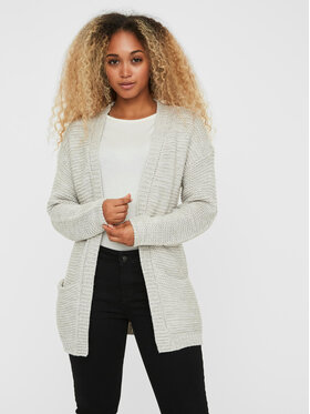 Vero Moda Vero Moda Kardigan 10183605 Šedá Regular Fit