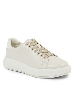 Calvin Klein Superge Raised Cupsole Lace Up HW0HW01668 Bež