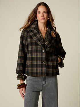 Oltre Oltre Cappotto invernale 8034J000279N0S3 Marrone Boxy Fit