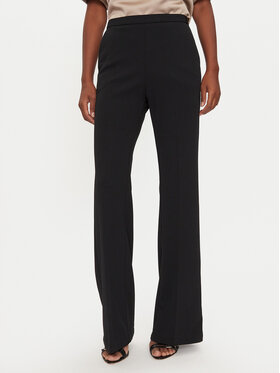 Imperial Imperial Παντελόνι υφασμάτινο P3E9IAW Μαύρο Flare Fit