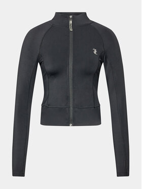 Juicy Couture Juicy Couture Суитшърт Lara Peached JCSA222003 Черен Slim Fit
