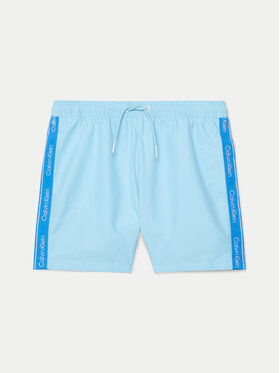 Calvin Klein Swimwear Calvin Klein Swimwear Pantaloni scurți pentru înot KV0KV00042 Albastru celest Regular Fit