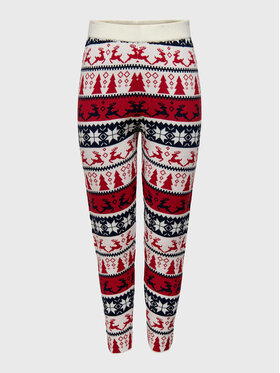 ONLY ONLY Úpletové kalhoty Xmas 15272171 Barevná Regular Fit
