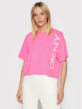 DKNY Sport DKNY Sport T-shirt DP1T8459 Ružičasta Relaxed Fit
