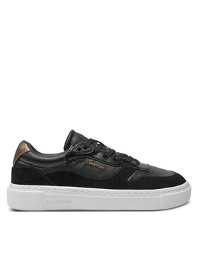 Calvin Klein Calvin Klein Сникърси Cupsole Lace Up W/Ml Mix M HW0HW02114 Черен