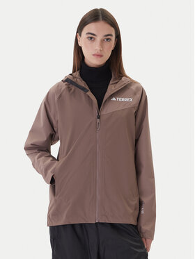 adidas adidas Nepremokavá bunda Terrex Multi 2L RAIN.RDY JN0857 Béžová Regular Fit