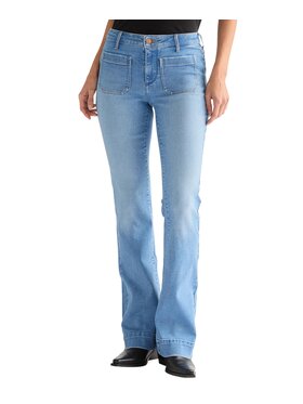 Wrangler Wrangler Jeansy 112332420 Niebieski Bootcut Fit