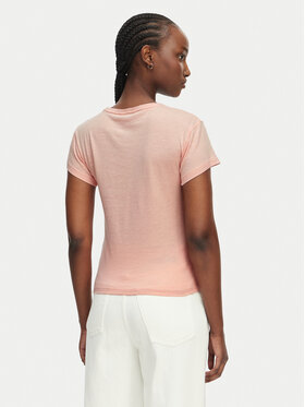 Tommy Hilfiger Tommy Hilfiger T-shirt WW0WW48702 Rosa chiaro Slim Fit