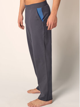 Skiny Skiny Bavlnené nohavice 80988 Sivá Regular Fit
