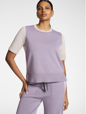 Elena Mirò Elena Mirò Sweter M553Z000694N0A2 Fioletowy Regular Fit