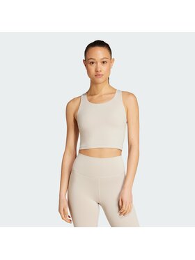 adidas adidas Biustonosz sportowy 151391 Beżowy