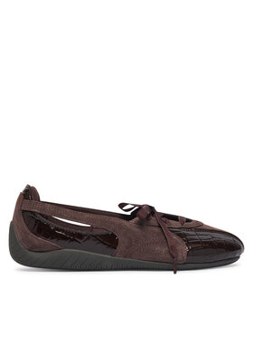 Puma Puma Baleriny Speedcat Ballet Nova Croc 40881301 Brązowy