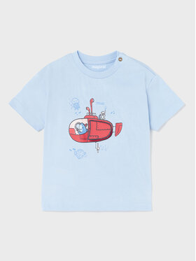 Mayoral Mayoral Футболка 1029 Блакитний Regular Fit