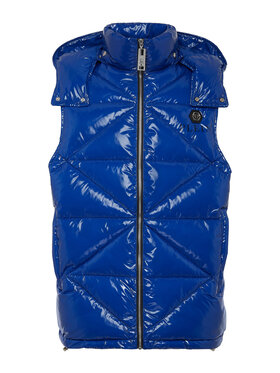 PHILIPP PLEIN PHILIPP PLEIN Kurtka puchowa 61 Błękitny Regular Fit