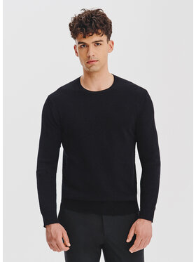 Pako Lorente Pako Lorente Sweter P25WF-2X-012 Czarny Classic Fit