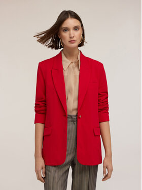 Motivi Motivi Giacca outdoor Q024W000037N016 Rosso Regular Fit