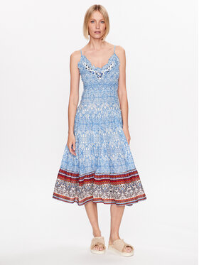 Iconique Iconique Paplūdimio suknelė IC23 058 Mėlyna Regular Fit