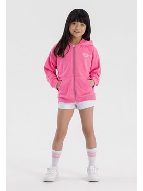 MINOTI MINOTI Bluza 22fleece41 Różowy Oversize