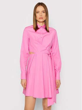 MSGM MSGM Kleid für den Alltag 3241MDA14 227100 Rosa Regular Fit