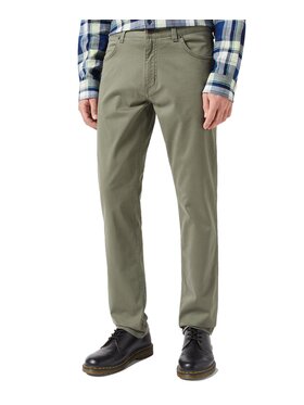 Wrangler Wrangler Spodnie materiałowe 112350877 Zielony Regular Fit