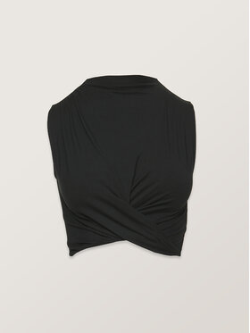 La Mania La Mania Top EVE Černá Cropped Fit