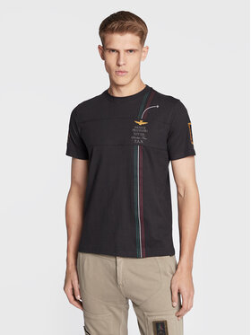 Aeronautica Militare Aeronautica Militare T-shirt 222TS2066J558 Noir Regular Fit