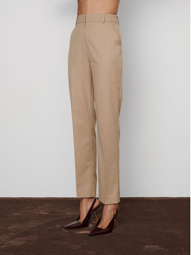 La Mania La Mania Pantalone da abito DANA 2 Beige Classic Fit