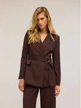 Motivi Motivi Giacca da abito Q742Q000965N022 Marrone Regular Fit